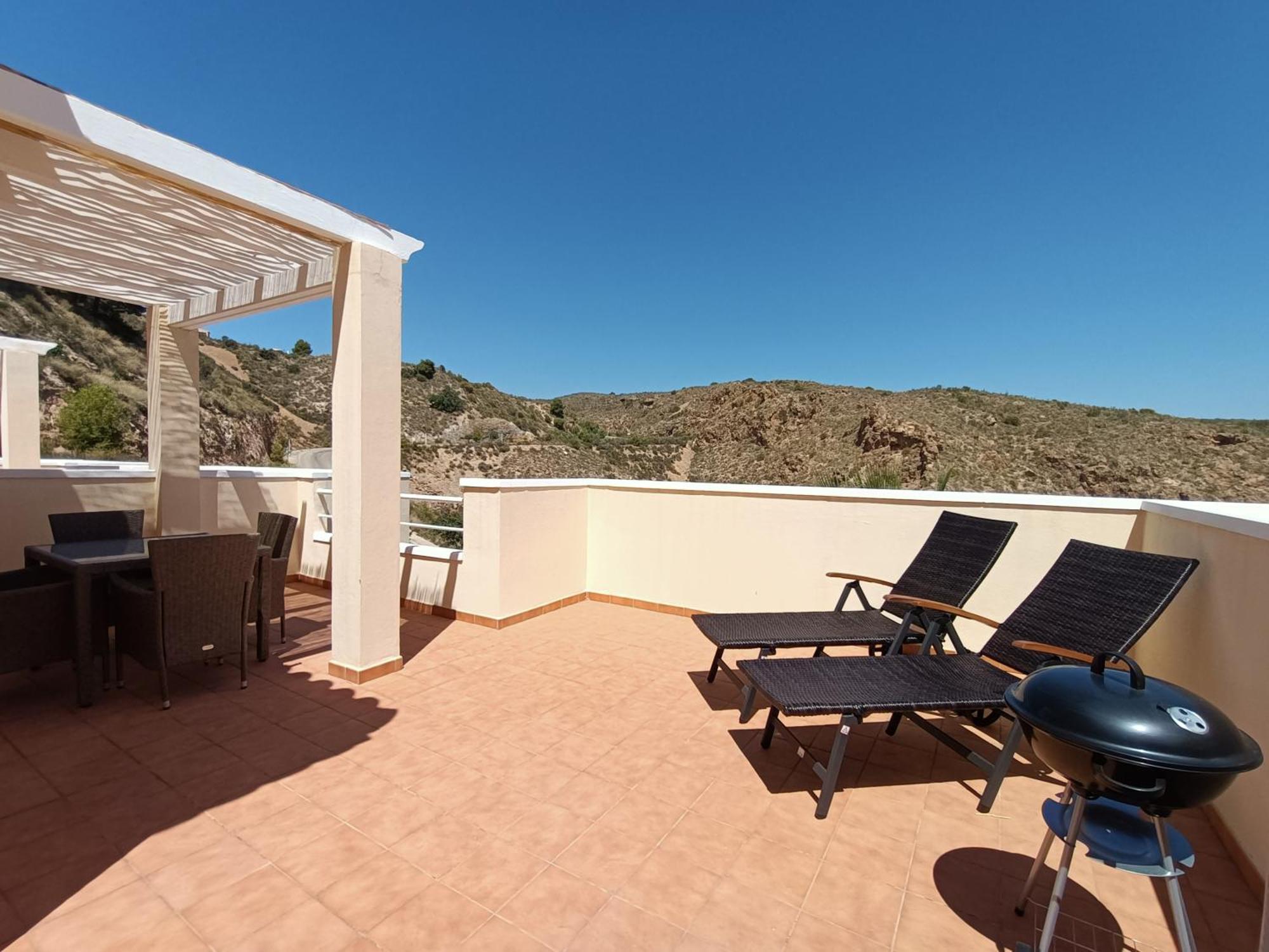 Fantastic Mountain- And Sea View Casa Vista Bonita Villa Bédar Exterior photo